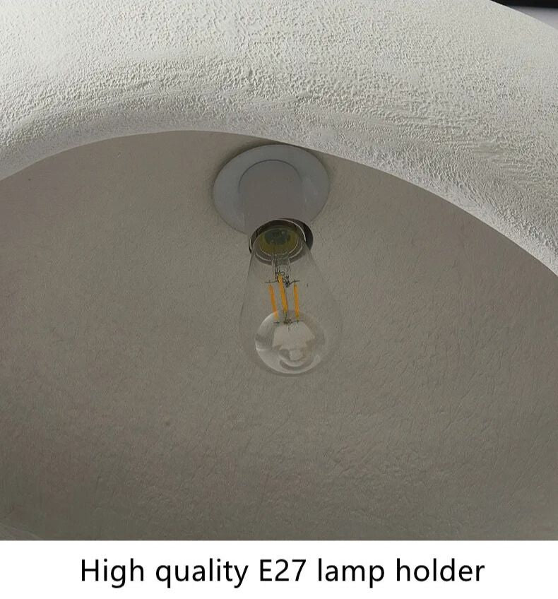 ZenGlow Dome: Japanese Grey Pendant Light