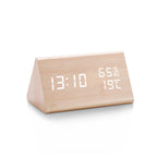 48345257705818EchoWood Elite: LED Digital Wooden Alarm Clock