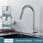 Midnight DualStream Single-Handle Pull-Out Kitchen Faucet with Hot/Cold Water Control