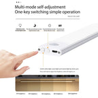 LumiGuard Trio: Motion Sensor Night Light - 3 Colors - White