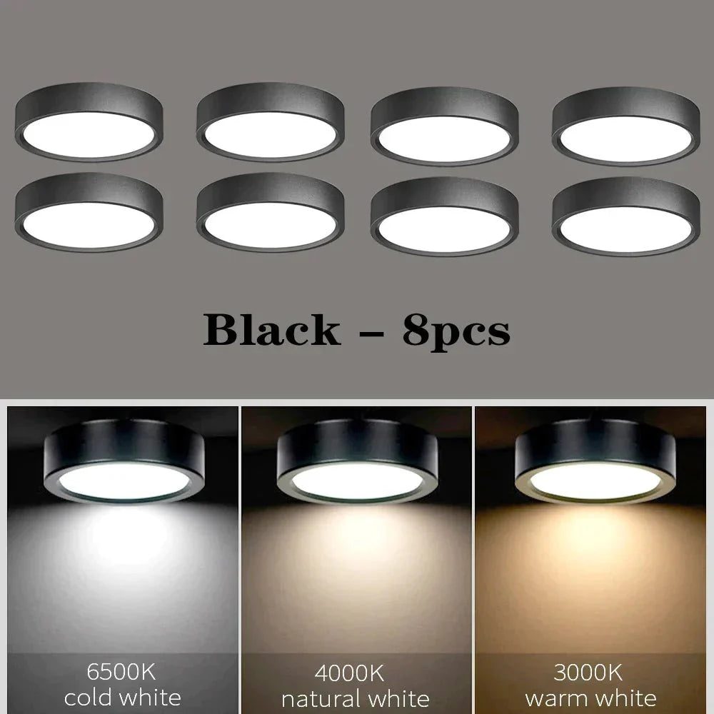 SlimGlow Elite: Ultra-Thin LED Ceiling Light - 15W