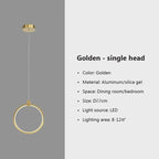 HaloGlow: Minimalist LED Ceiling Ring Light