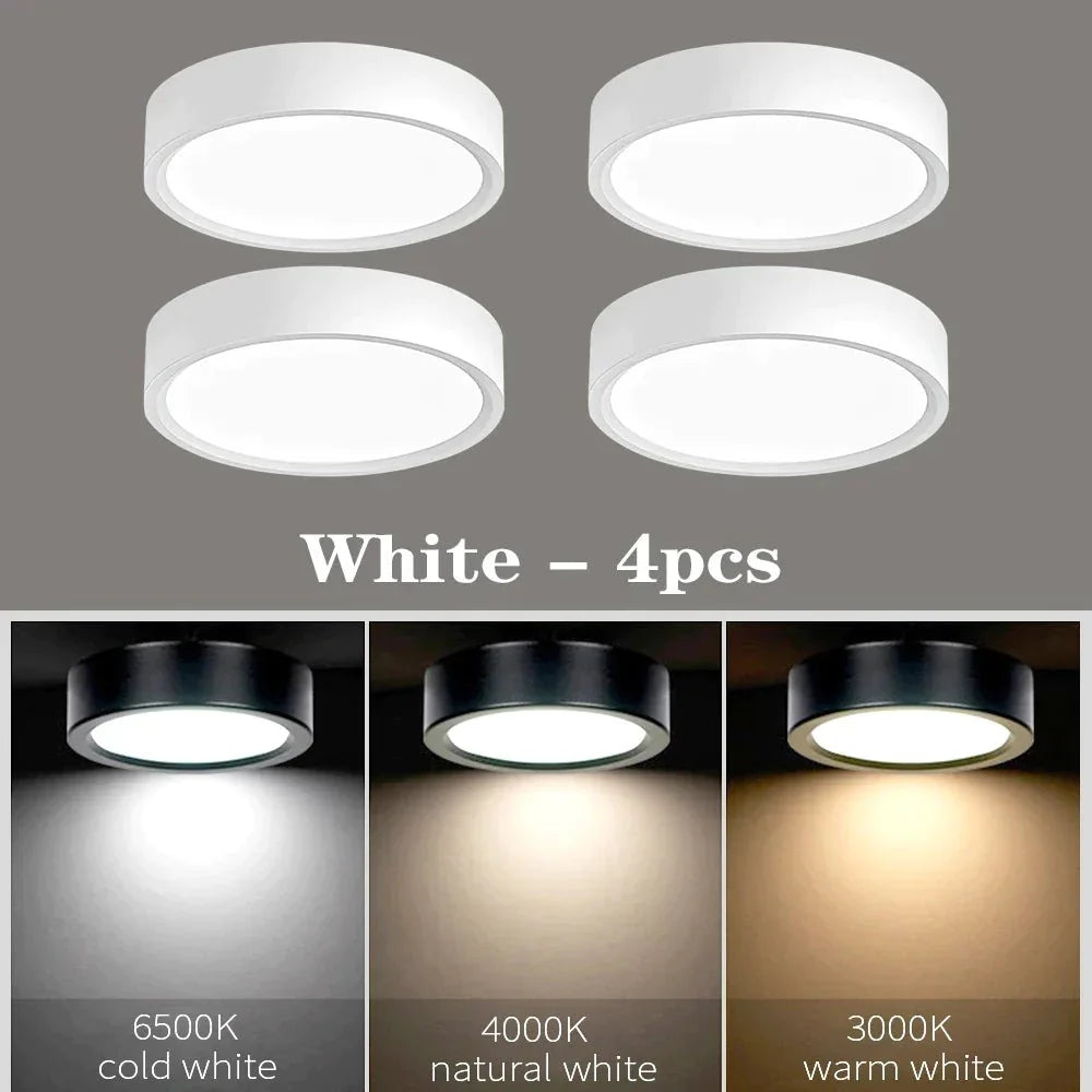 SlimGlow Elite: Ultra-Thin LED Ceiling Light - 15W
