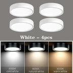 SlimGlow Elite: Ultra-Thin LED Ceiling Light - 24W