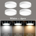 SlimGlow Elite: Ultra-Thin LED Ceiling Light - 10W