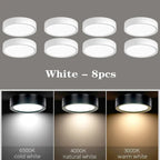 SlimGlow Elite: Ultra-Thin LED Ceiling Light - 15W