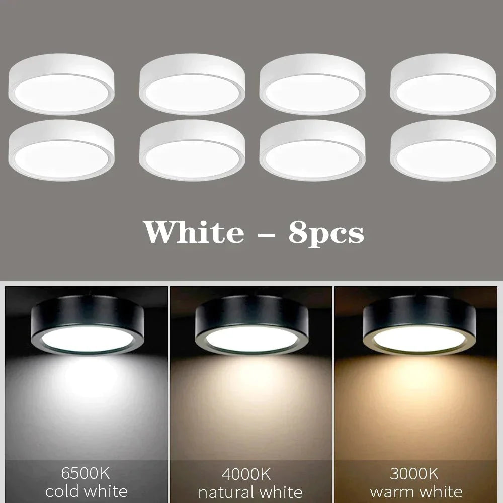 SlimGlow Elite: Ultra-Thin LED Ceiling Light - 15W