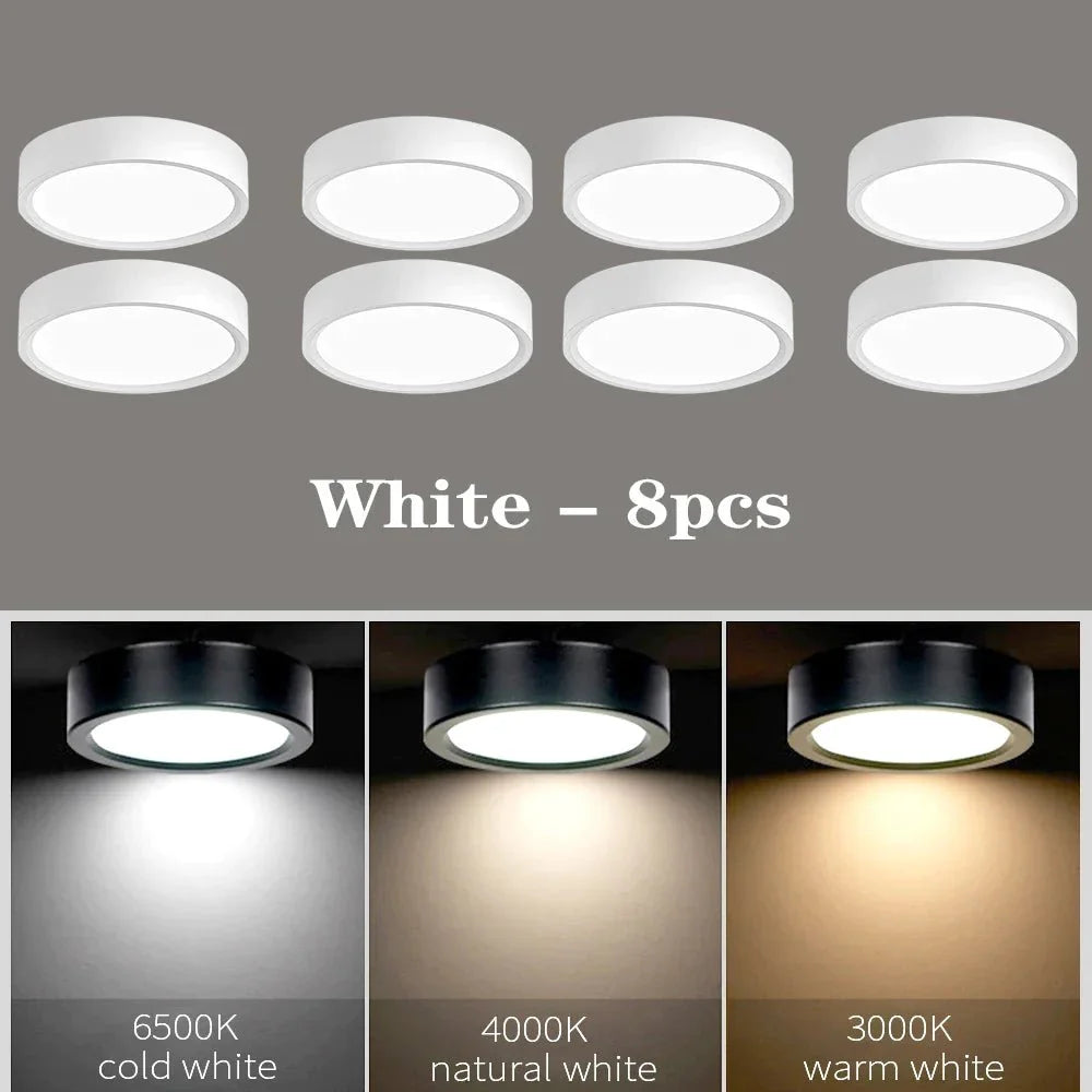 SlimGlow Elite: Ultra-Thin LED Ceiling Light - 10W