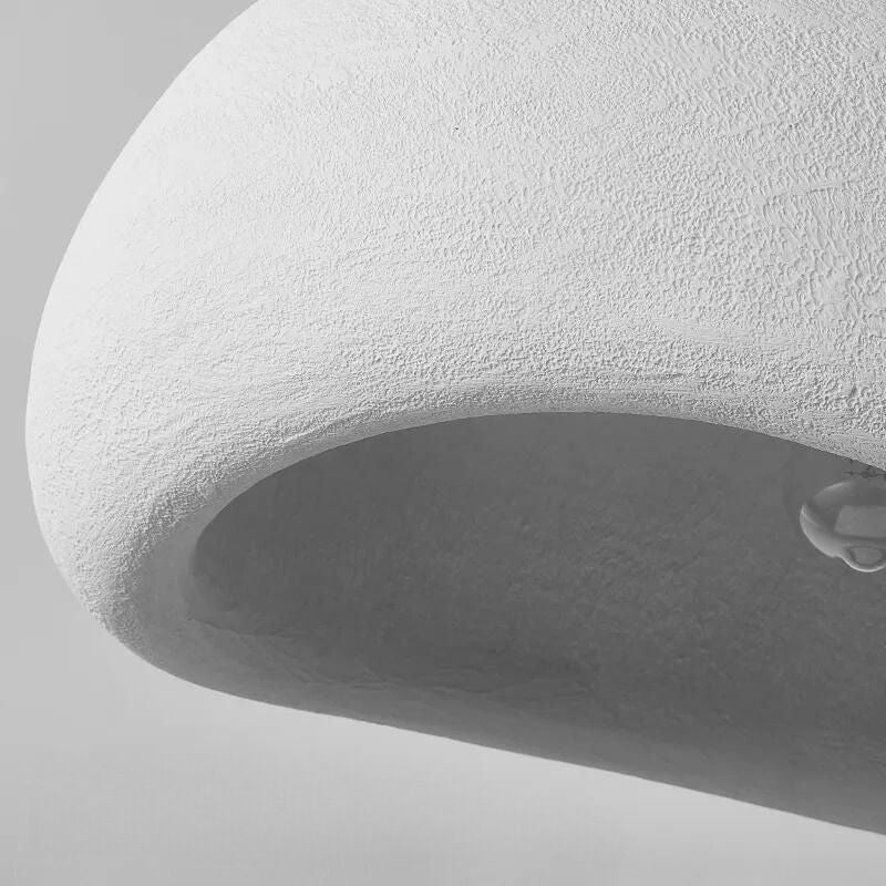 ZenGlow Dome: Japanese Grey Pendant Light